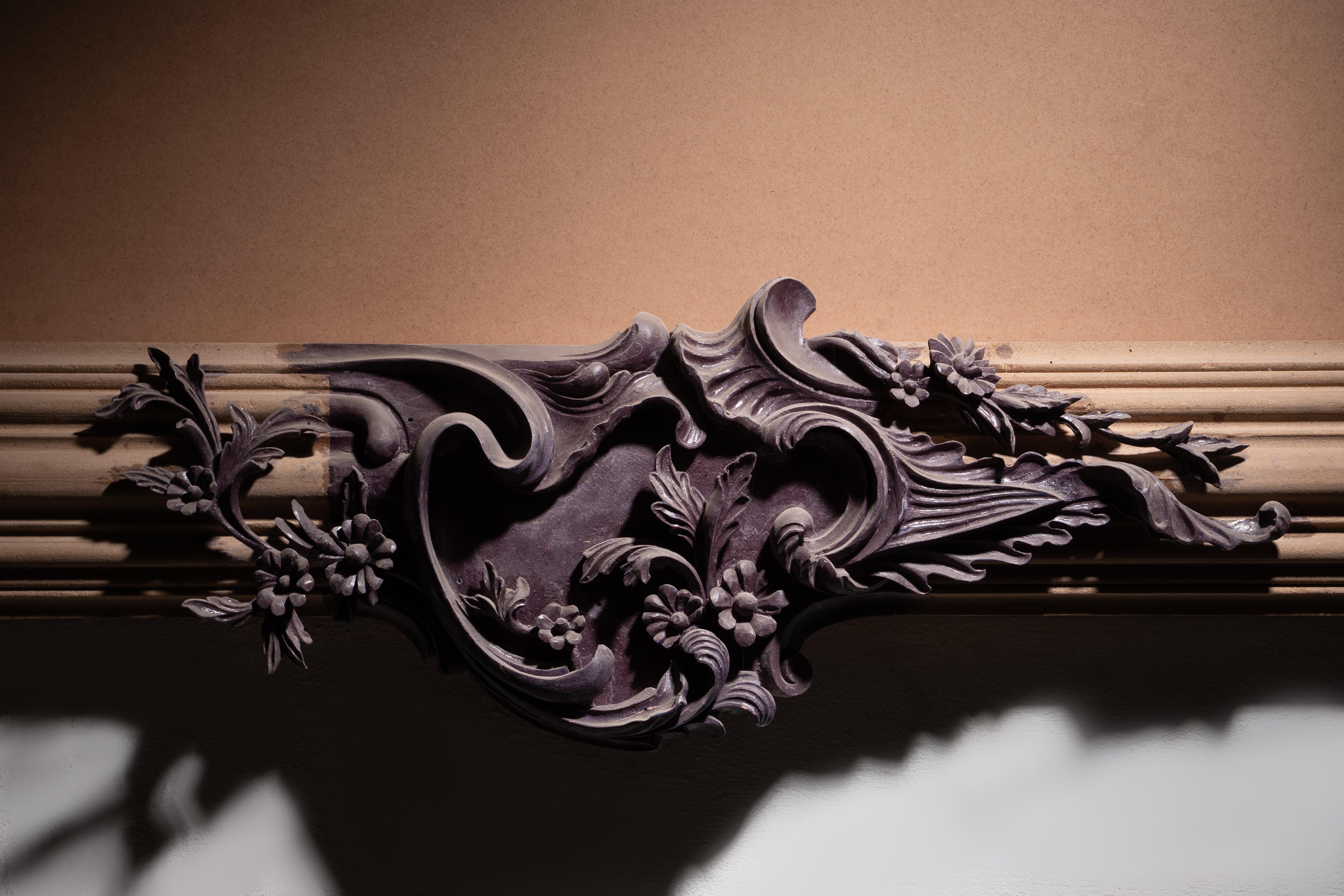 Rococo Revival Style Elaborately Carved Wall Mirror