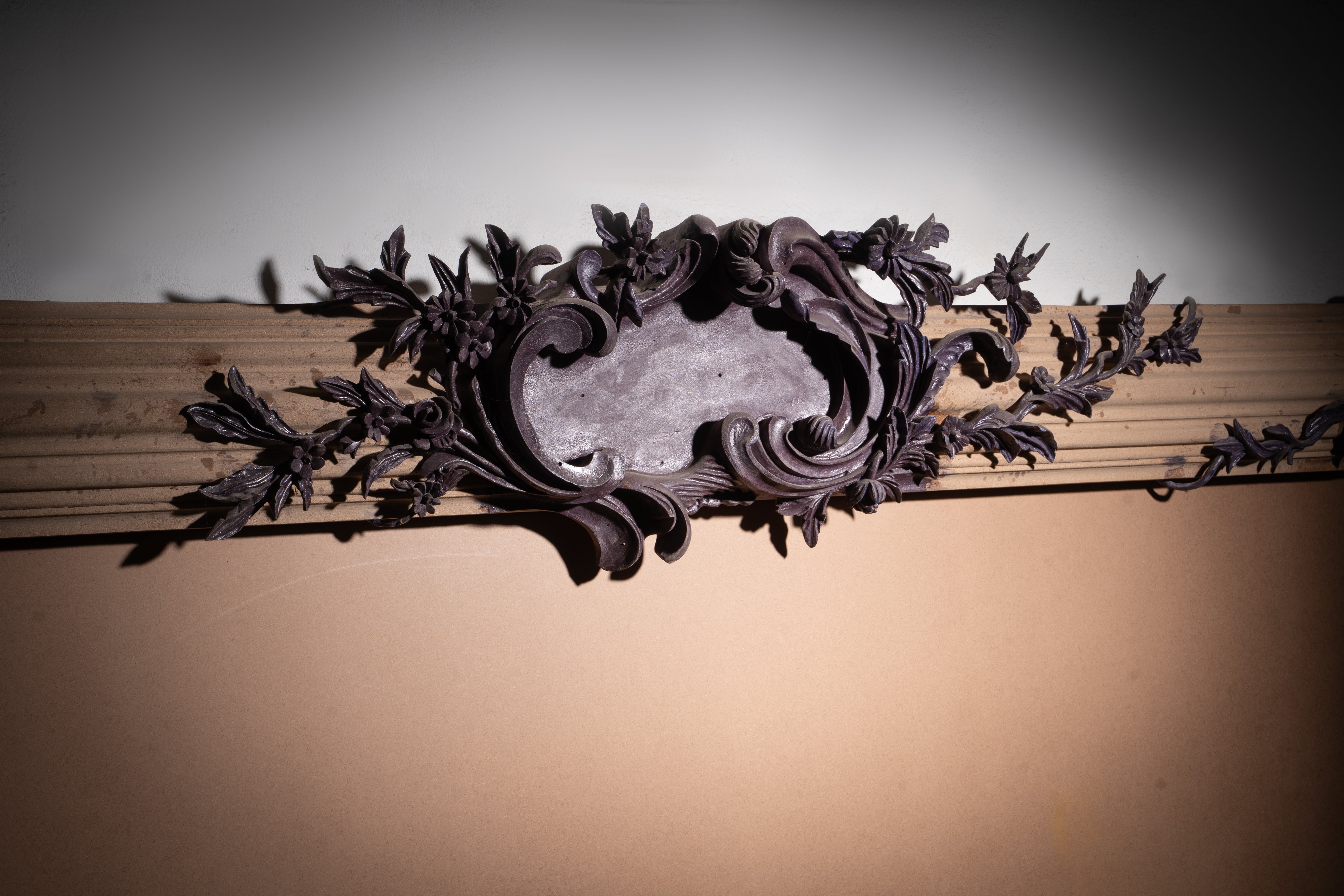 Rococo Revival Style Elaborately Carved Wall Mirror
