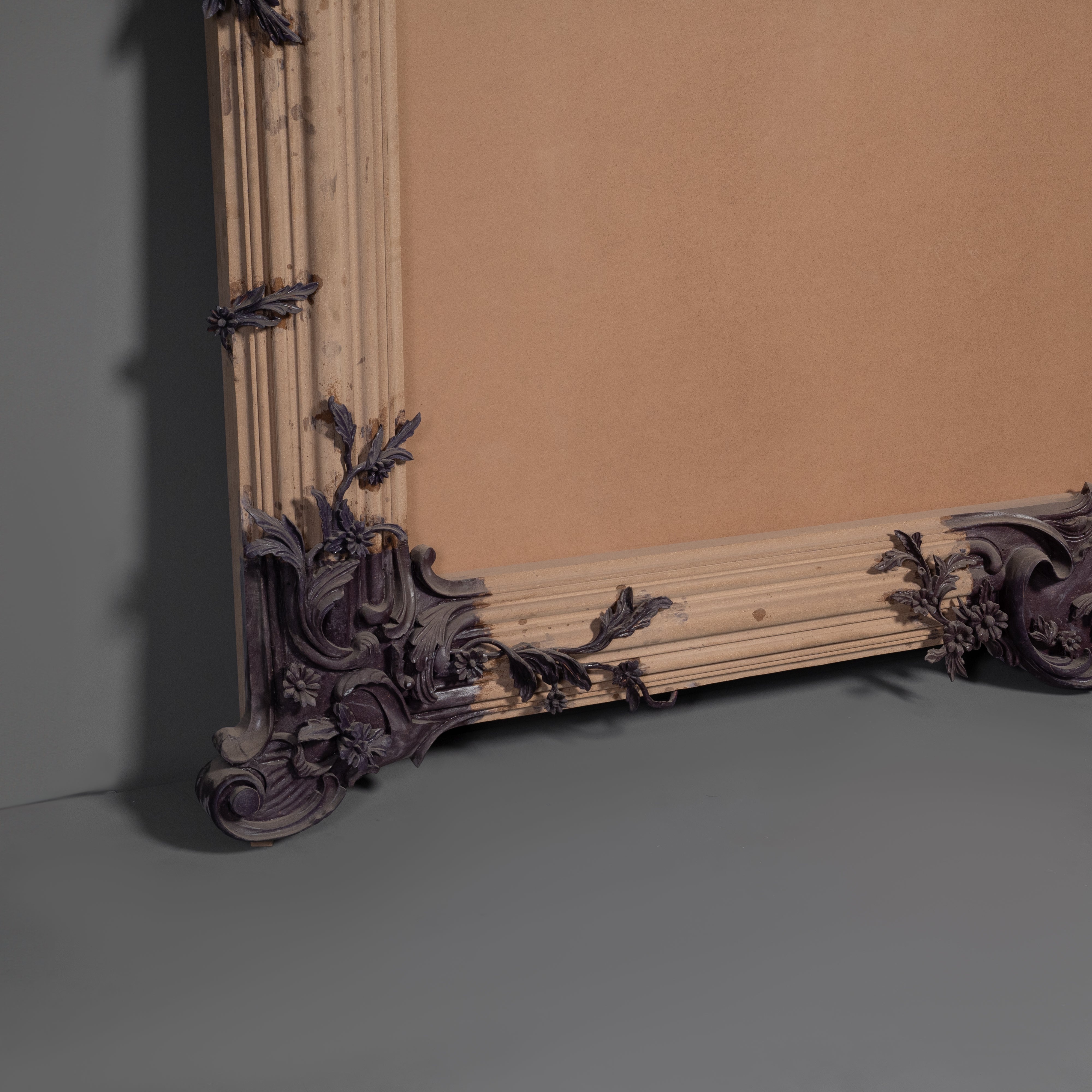 Rococo Revival Style Elaborately Carved Wall Mirror